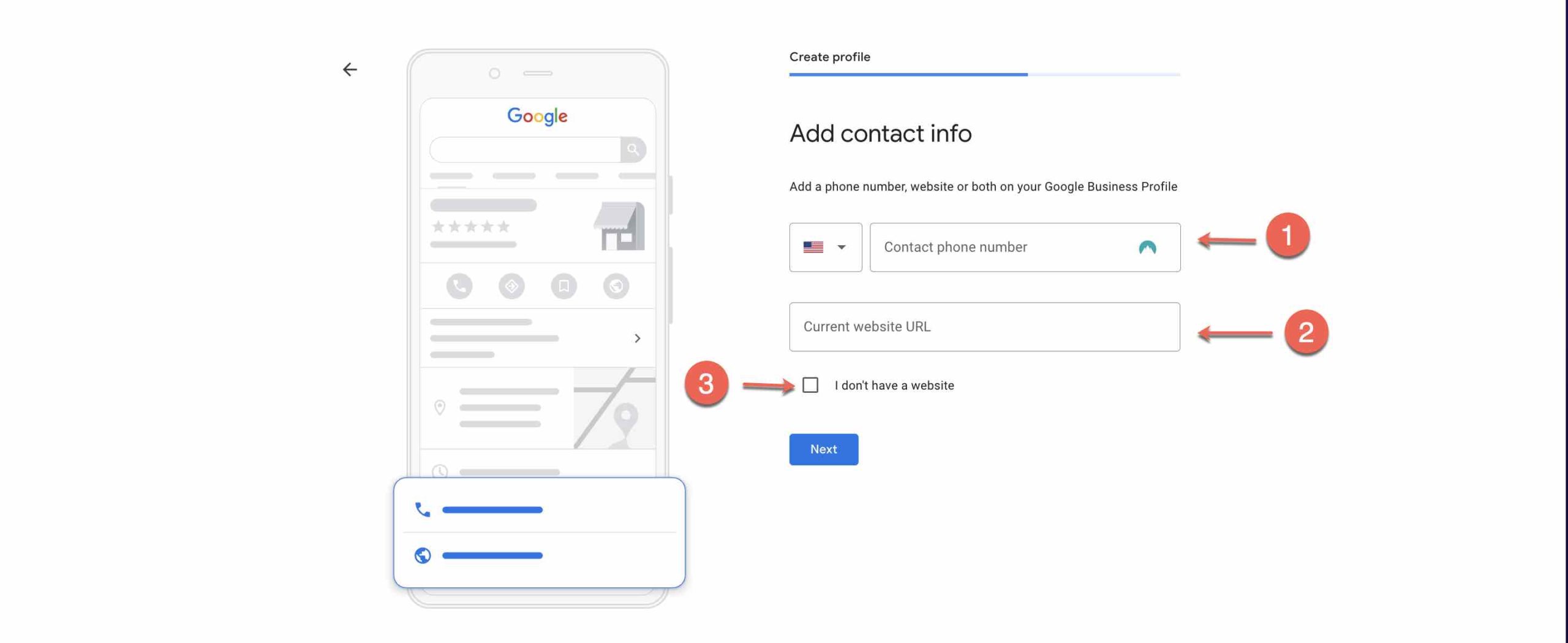 Set up Google Business Profile 5