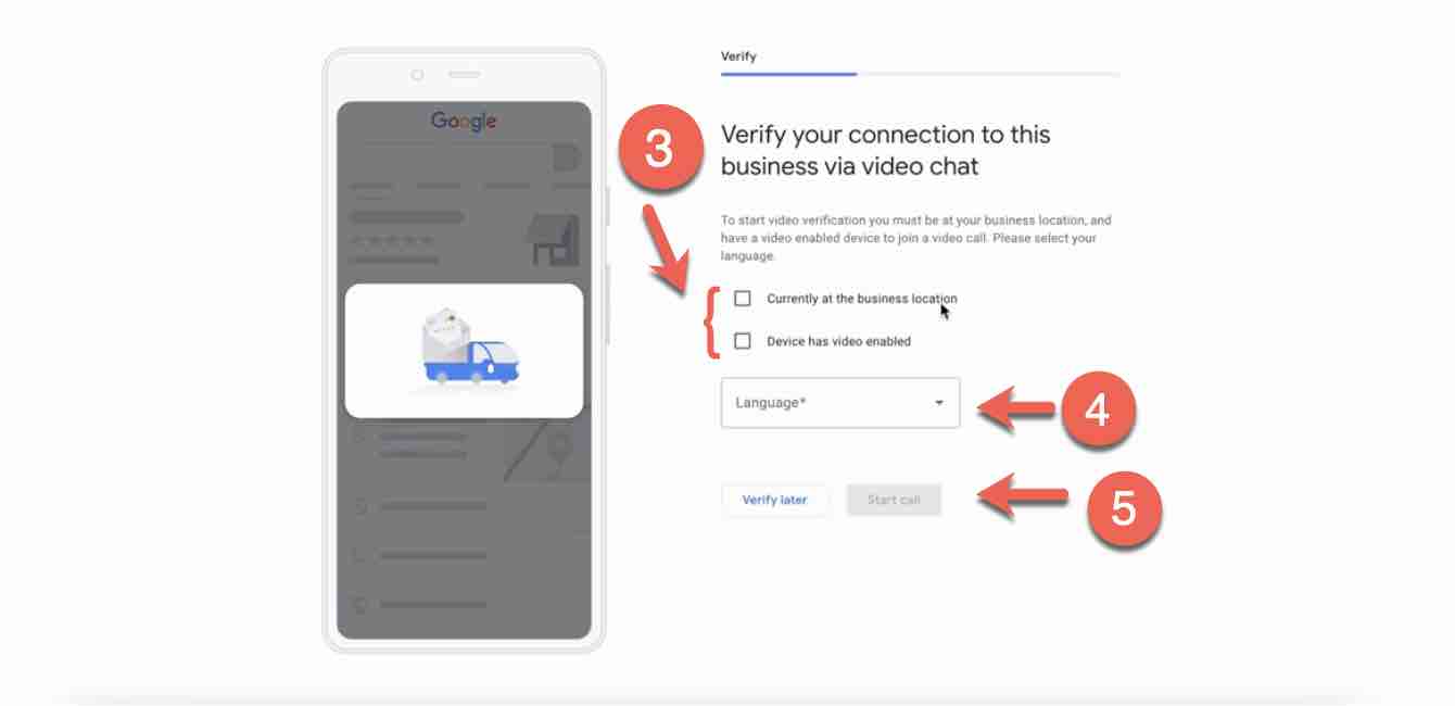Steps To Verify Your Google Business Profile By Live Video
